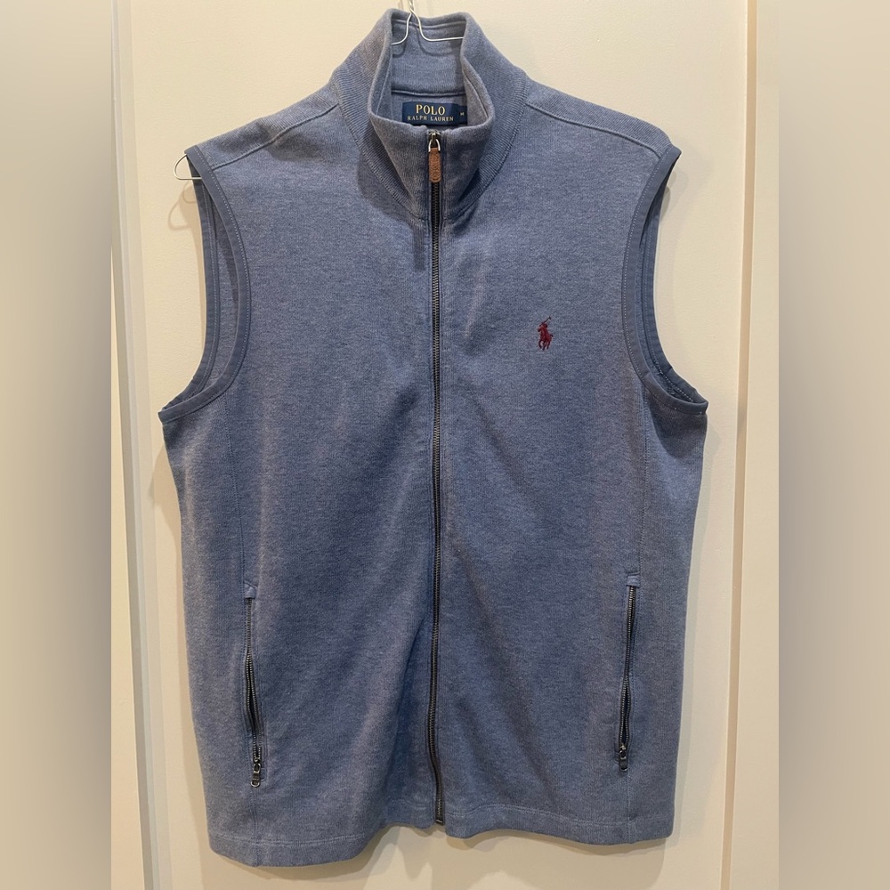 Ralph Lauren Blue Sleeveless Vest